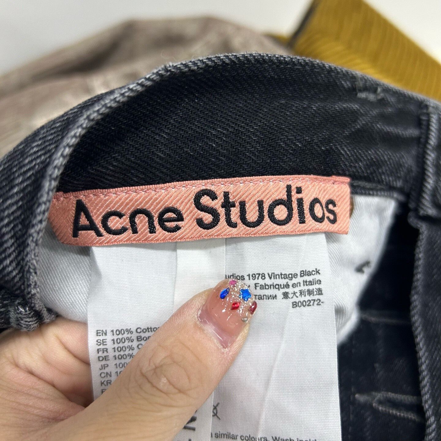 Acne Studios Acne Studios Black Jeans Size 28 Size US 28 / EU 44 - 3 Thumbnail