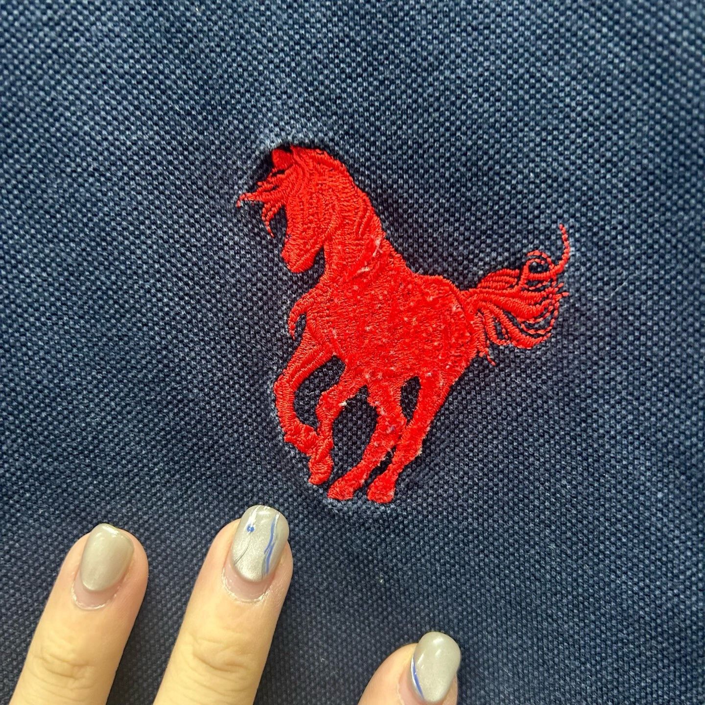 Balenciaga Balenciaga Embroidered Polo Shirt in Good Condition Size US L / EU 52-54 / 3 - 3 Thumbnail
