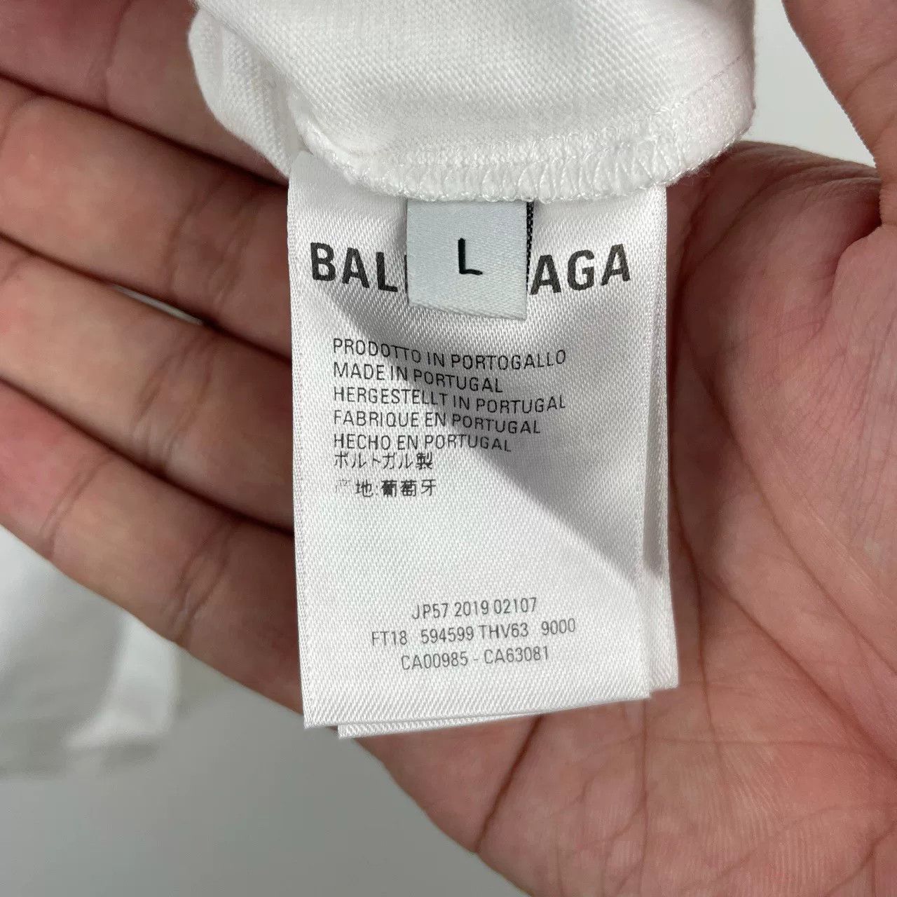 Balenciaga Balenciaga Green BB Logo Short Sleeve T-Shirt Size US L / EU 52-54 / 3 - 4 Thumbnail