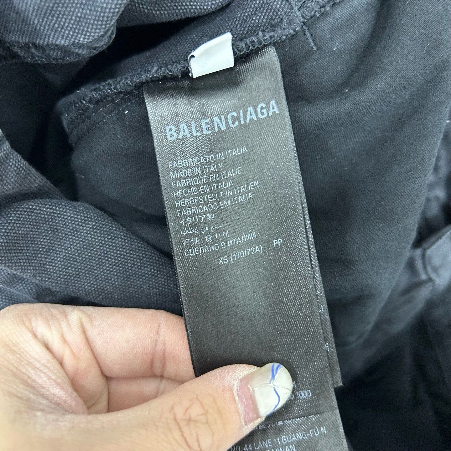 Balenciaga Balenciaga Distressed Utility Work Pants Size US 26 / EU 42 - 4 Thumbnail