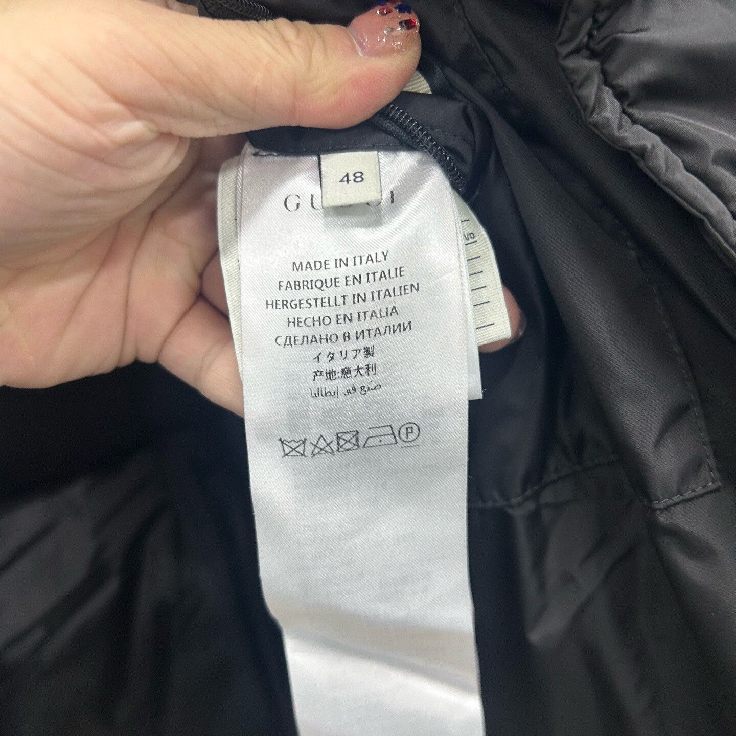 Gucci GUCCI Color-Blocked Embroidered Down Jacket Size US M / EU 48-50 / 2 - 5 Thumbnail