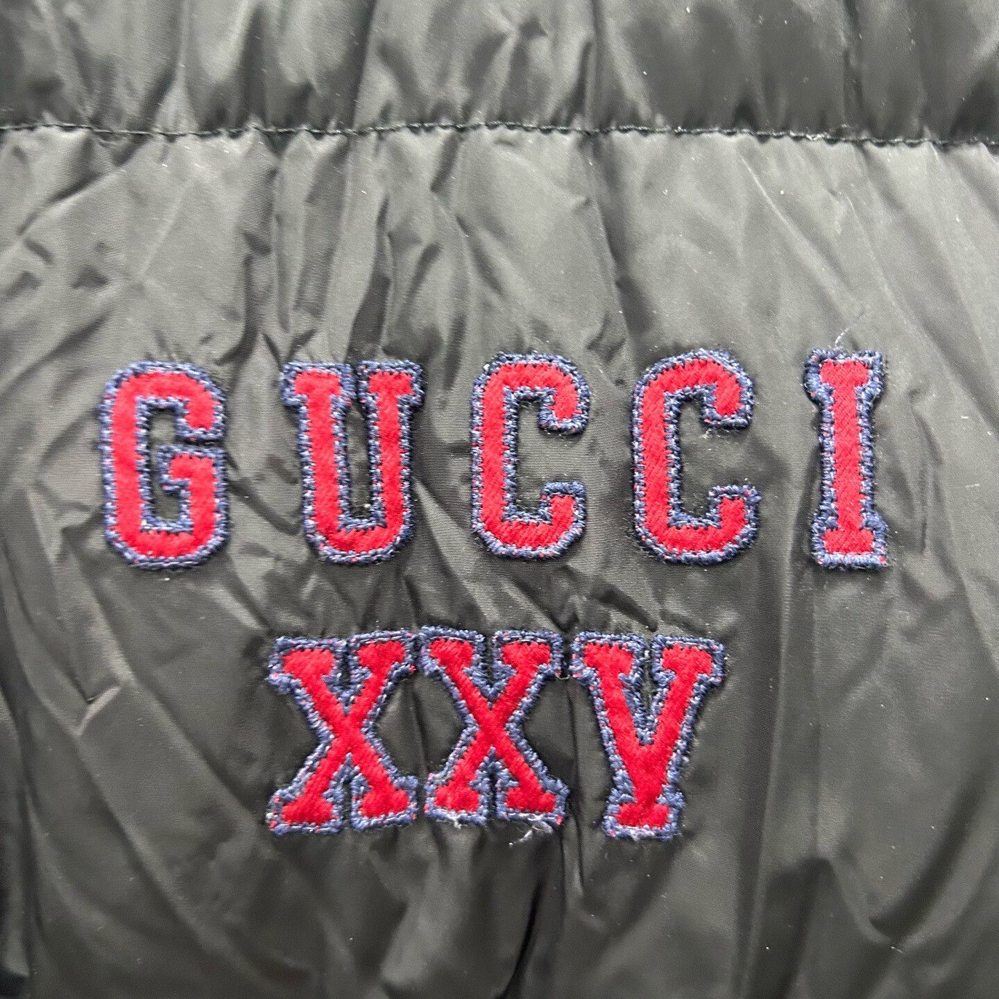 Gucci GUCCI Color-Blocked Embroidered Down Jacket Size US M / EU 48-50 / 2 - 3 Thumbnail