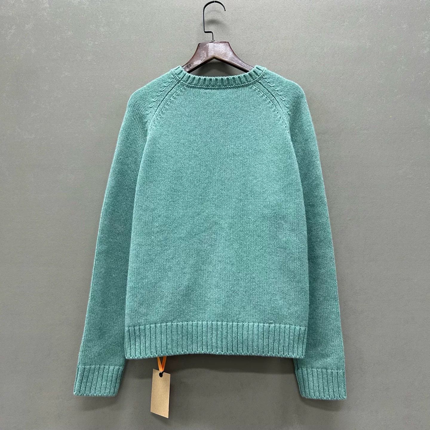 Loro Piana Loro Piana Green Cashmere Sweater Size S / US 4 / IT 40 - 2 Thumbnail