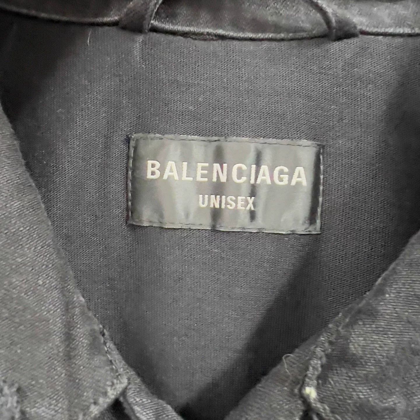 Balenciaga Balenciaga Patchwork Distressed Denim Jacket Size US M / EU 48-50 / 2 - 3 Thumbnail