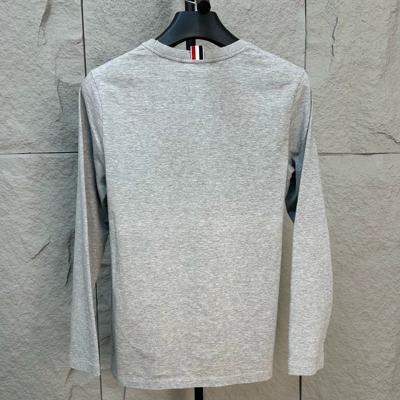 Thom Browne Thom Browne Gray Crewneck Sweatshirt Size US S / EU 44-46 / 1 - 2 Thumbnail