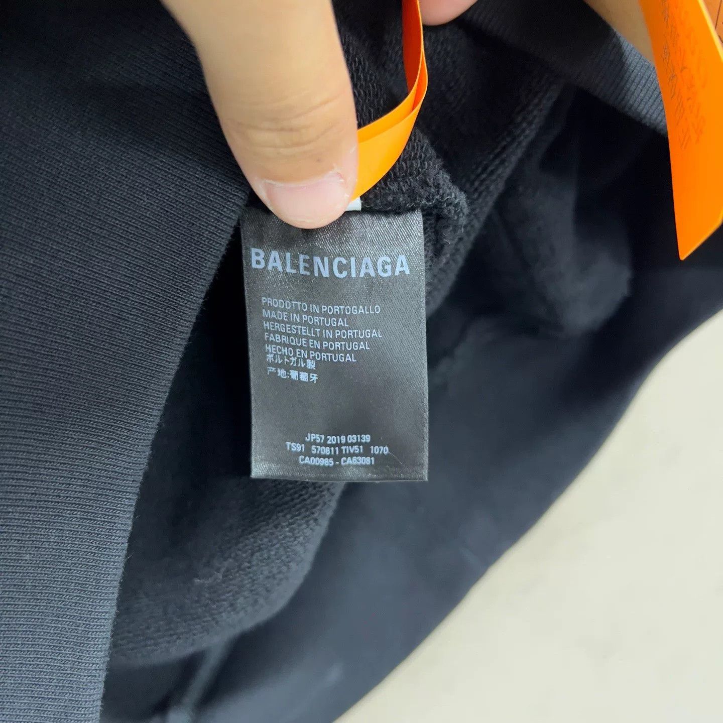 Balenciaga Balenciaga Logo Hoodie for Men Size US M / EU 48-50 / 2 - 6 Thumbnail