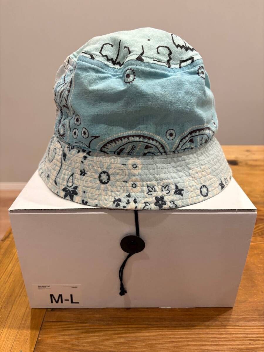 Visvim VISVIM Dome Bucket Hat in Blue Size ONE SIZE - 2 Thumbnail