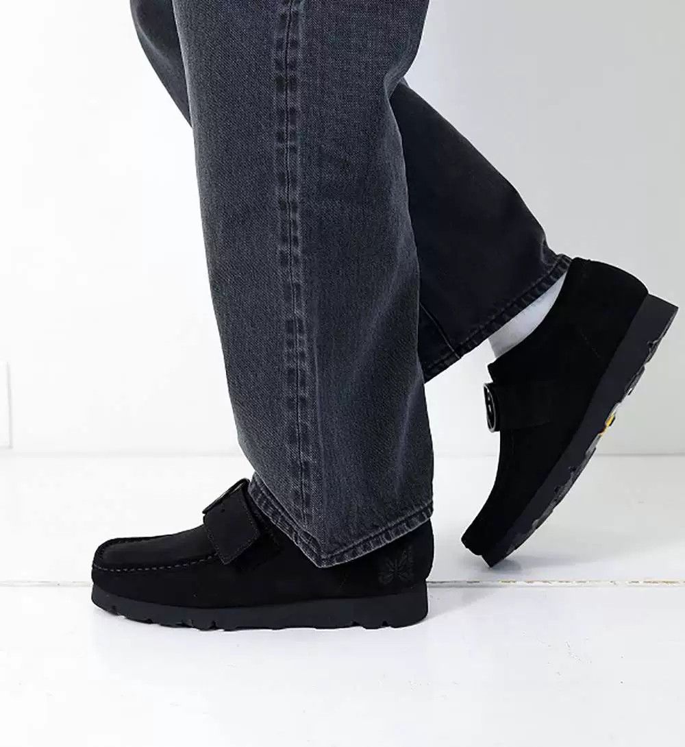 Needles NEEDLES × CLARKS WALLABEE Black Shoes Size US 9.5 / EU 42-43 - 6 Thumbnail