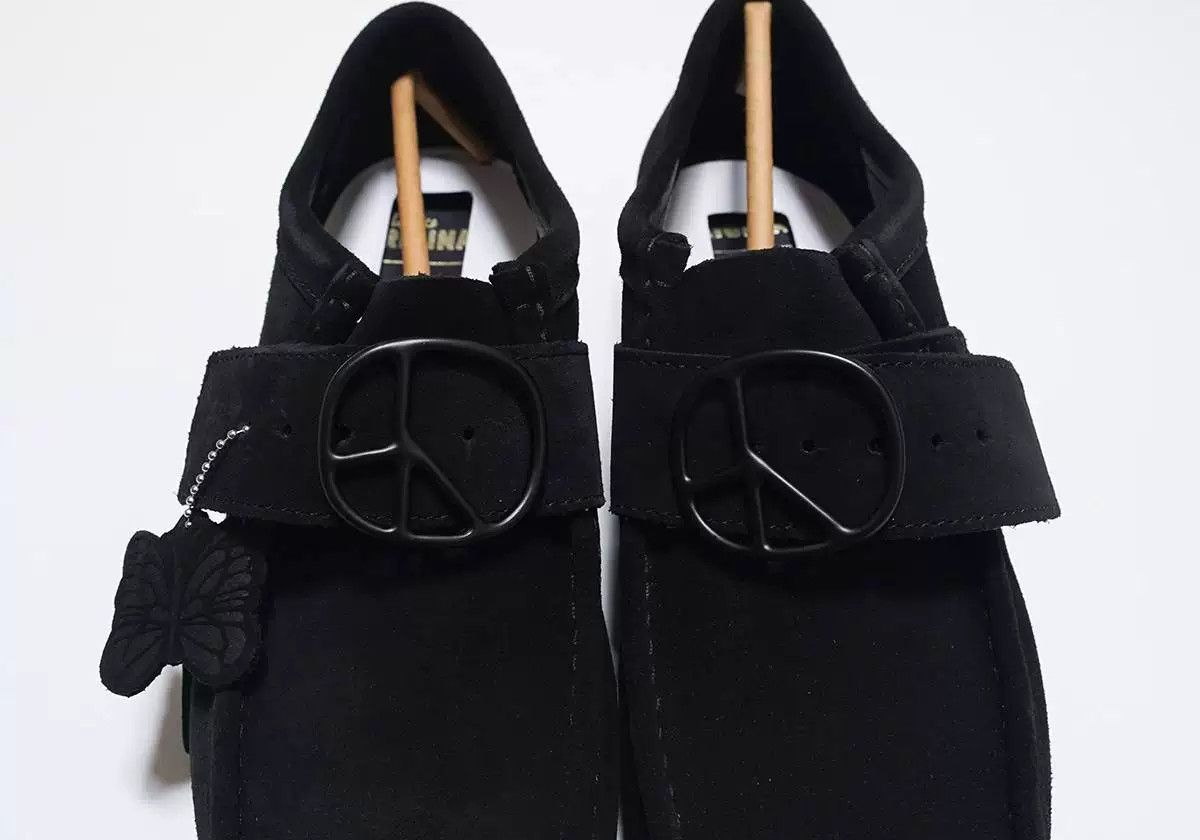 Needles NEEDLES × CLARKS WALLABEE Black Shoes Size US 9.5 / EU 42-43 - 2 Thumbnail