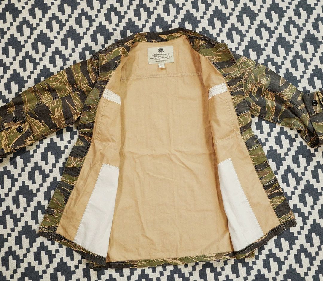 Neighborhood NEIGHBORHOOD BDU.TIGER Camouflage Shirt Size US M / EU 48-50 / 2 - 3 Thumbnail