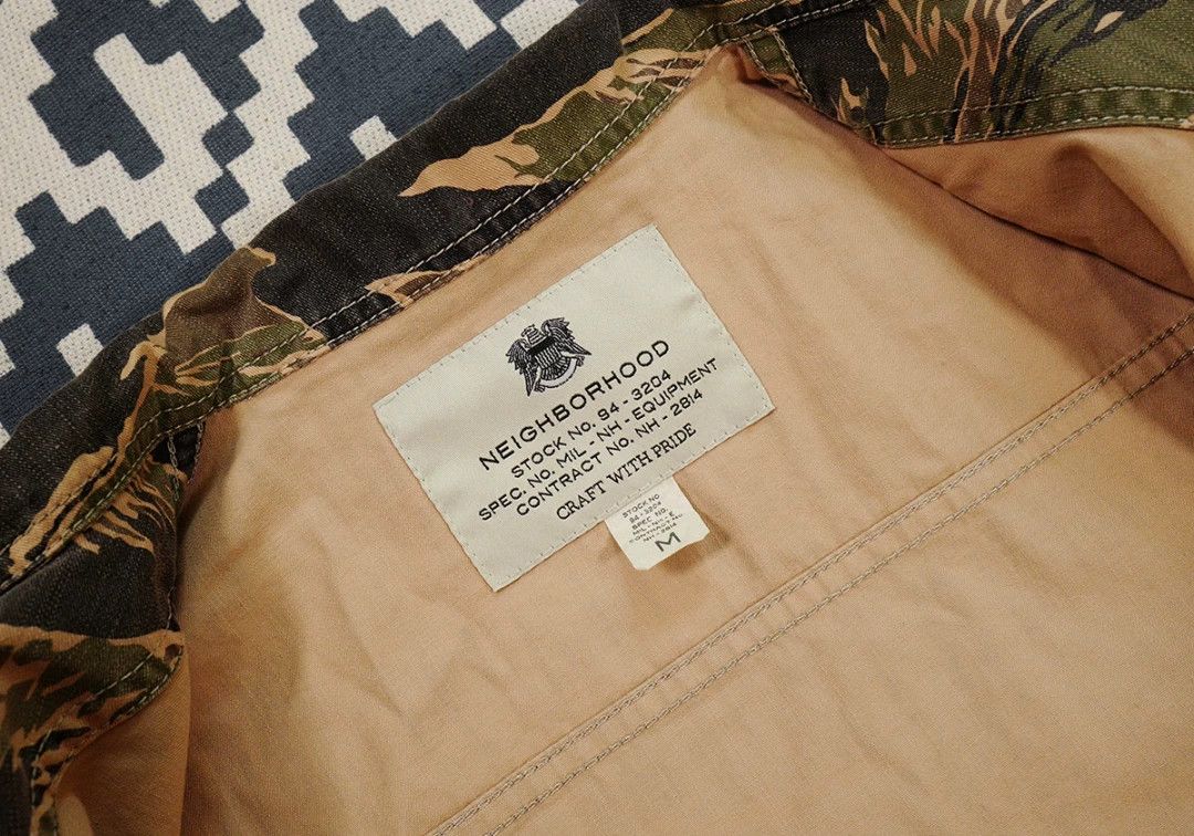 Neighborhood NEIGHBORHOOD BDU.TIGER Camouflage Shirt Size US M / EU 48-50 / 2 - 4 Thumbnail