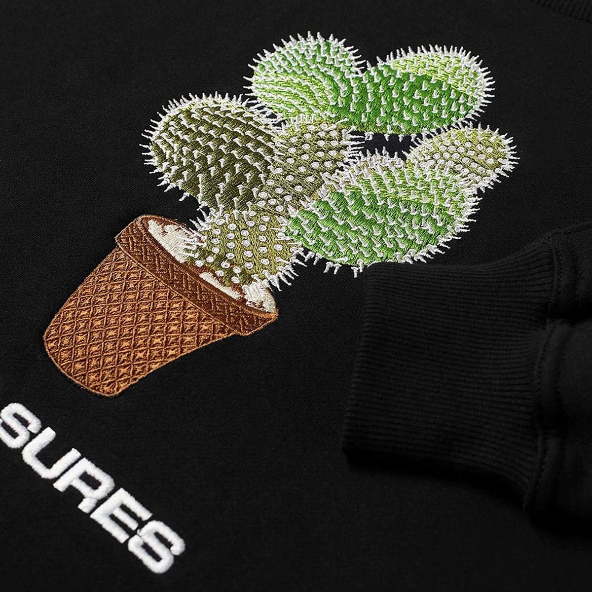 Pleasures PLEASURES Spike Embroidered Crewneck Sweatshirt Size US S / EU 44-46 / 1 - 4 Thumbnail