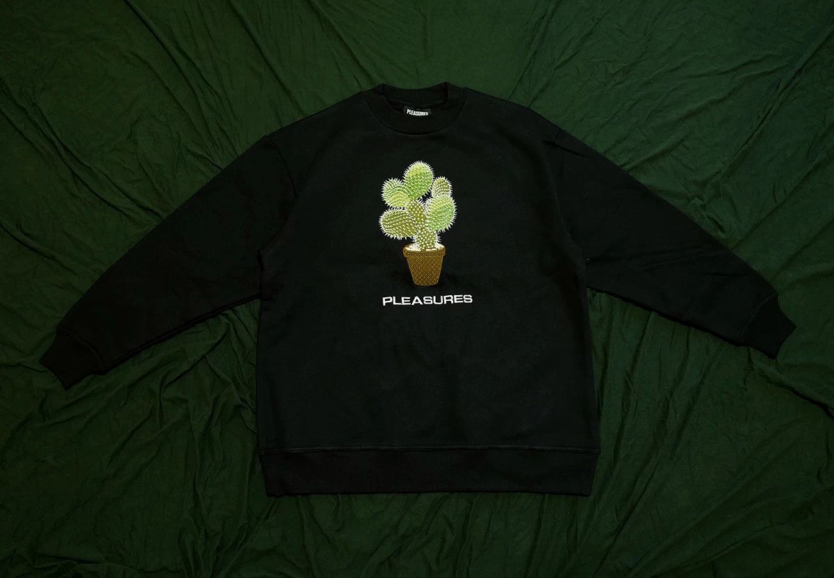 Pleasures PLEASURES Spike Embroidered Crewneck Sweatshirt Size US S / EU 44-46 / 1 - 3 Thumbnail