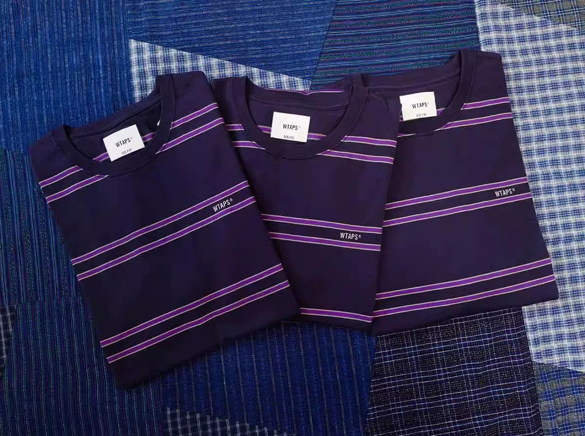 Wtaps WTAPS Jam 02 Tee Retro Striped T-Shirt Size US XXS / EU 40 - 4 Thumbnail