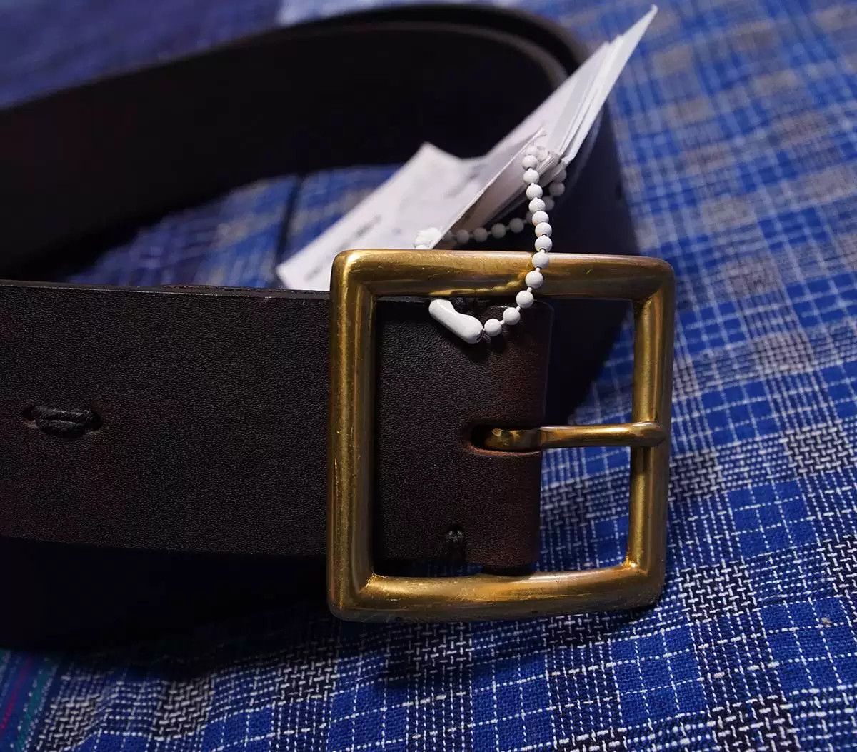Visvim Visvim 40mm Plain Brown Leather Belt Size ONE SIZE - 2 Thumbnail
