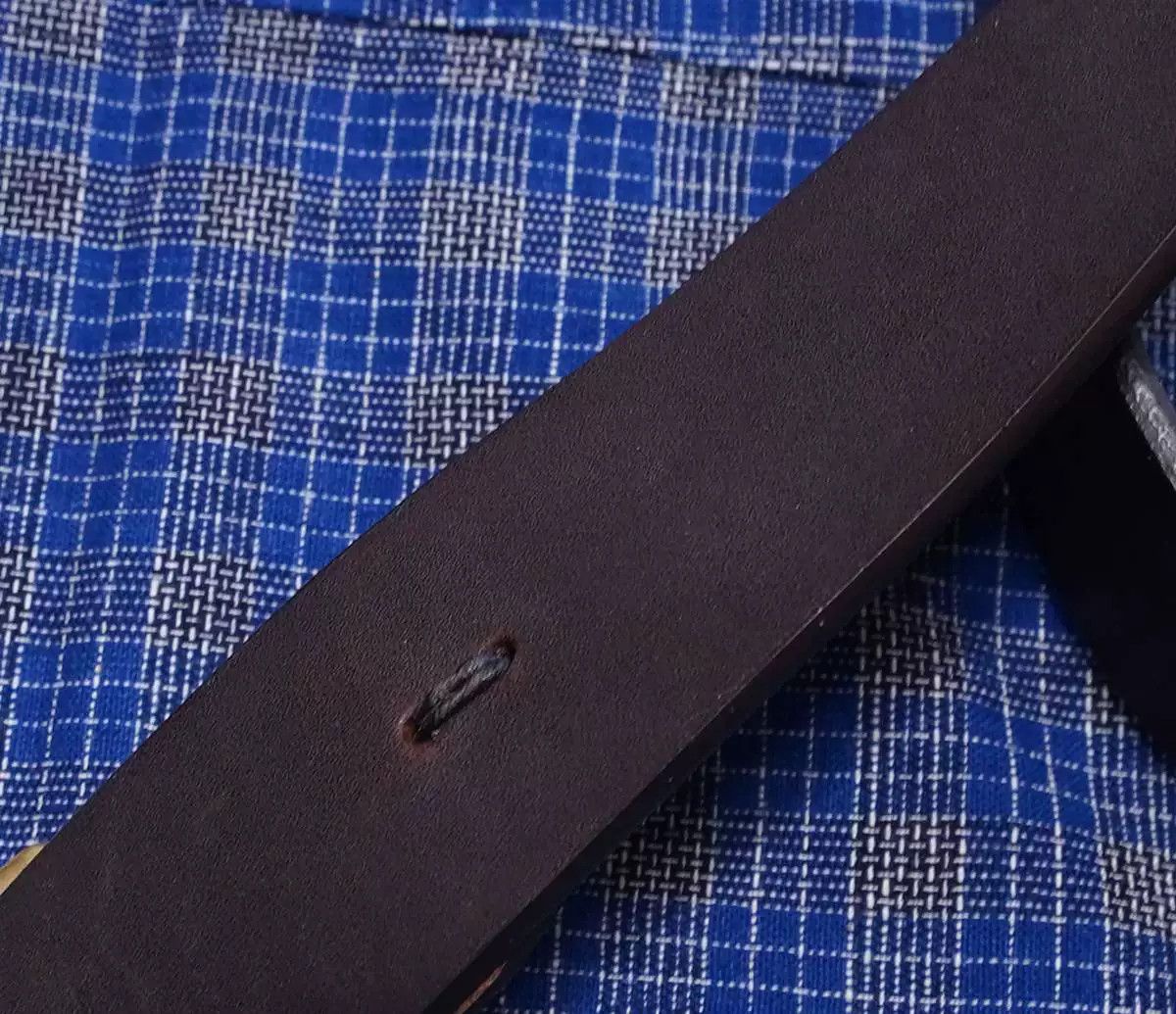 Visvim Visvim 40mm Plain Brown Leather Belt Size ONE SIZE - 4 Thumbnail