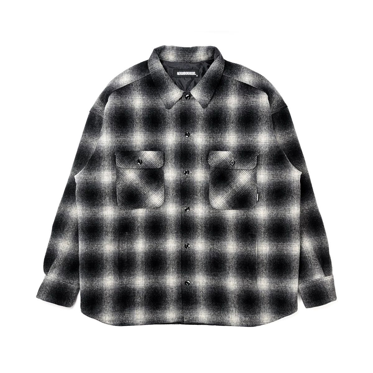 Neighborhood Oversized Wool Shirt Jacket Size US M / EU 48-50 / 2 - 2 Thumbnail