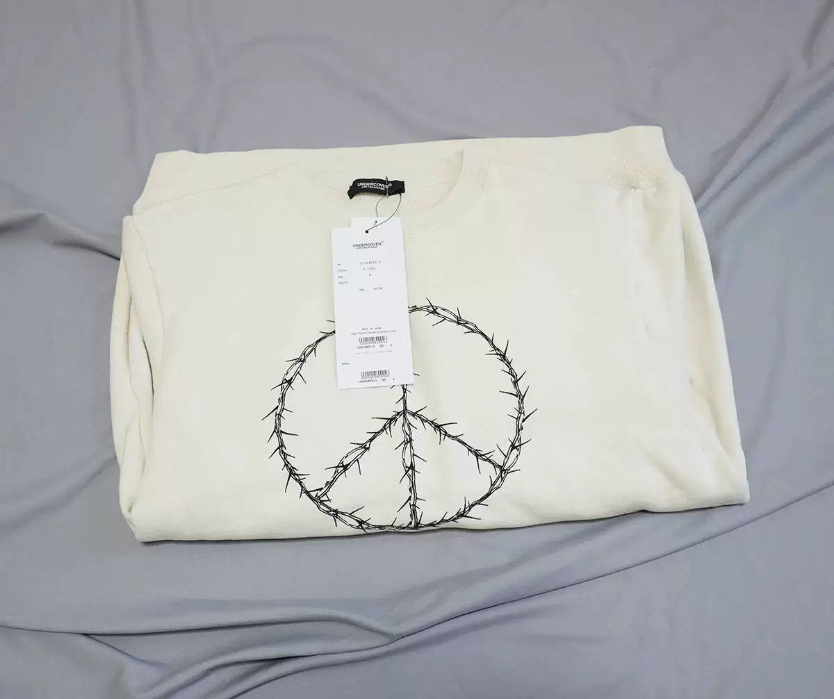 Undercover Undercover Peace Symbol Sweatshirt Size US XL / EU 56 / 4 - 4 Thumbnail
