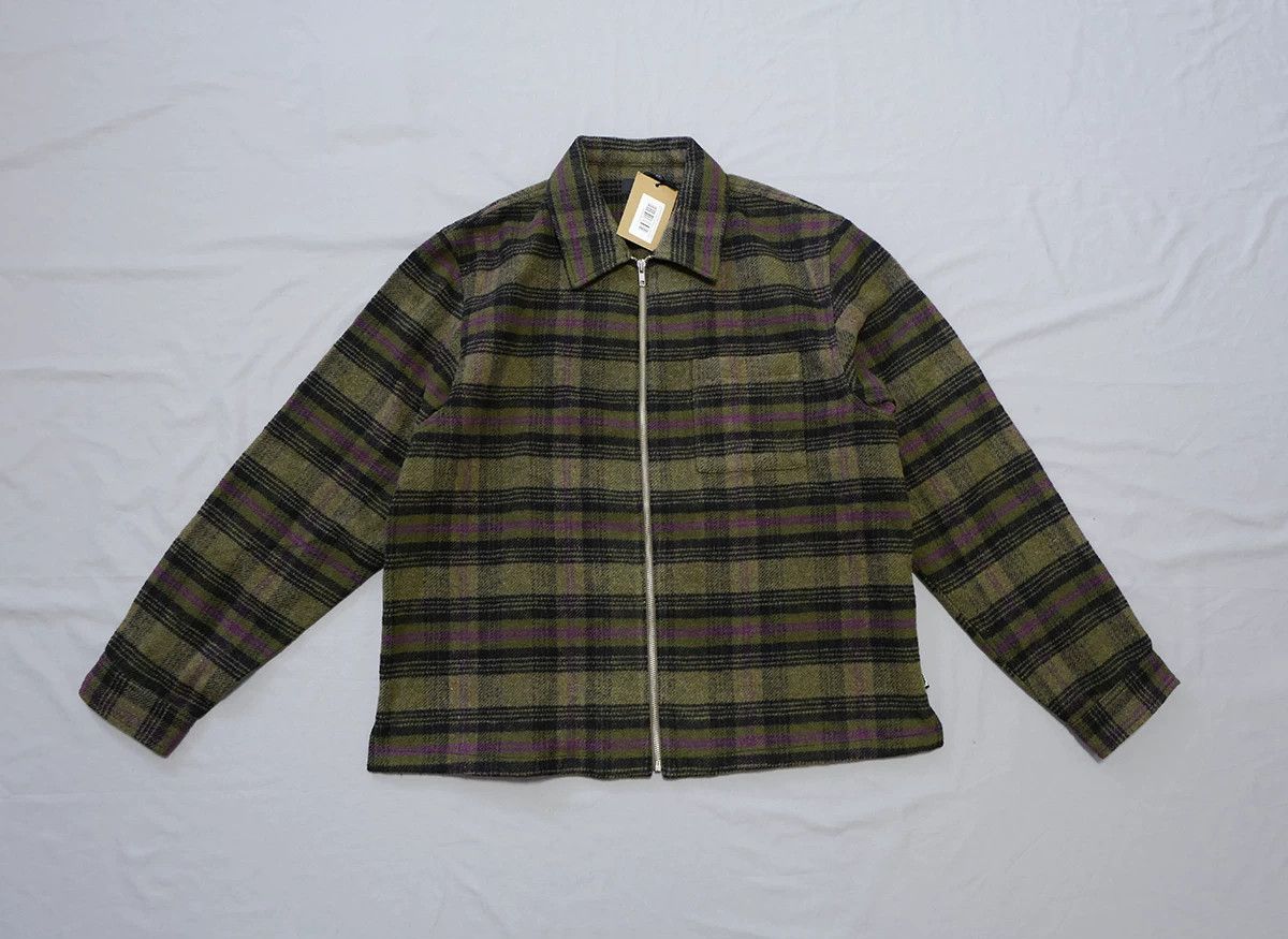 Stussy Stussy Reed Wool Plaid Zip Shirt Size US XL / EU 56 / 4 - 2 Thumbnail