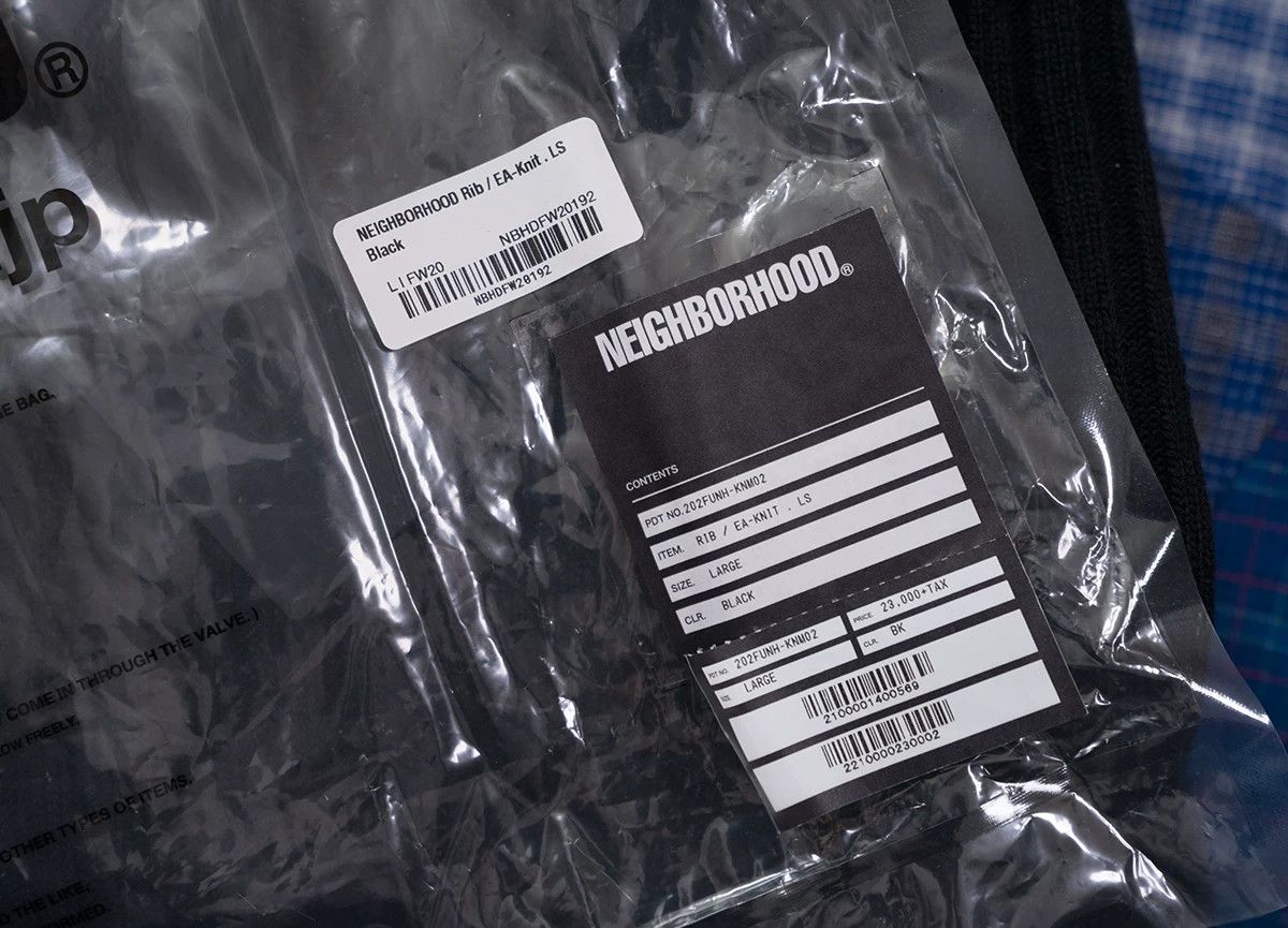 Neighborhood Neighborhood Rib Knit Sweater with Necklace Size US L / EU 52-54 / 3 - 6 Thumbnail