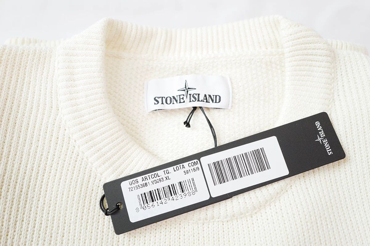Stone Island Stone Island Chunky Knit Sweater Size US XL / EU 56 / 4 - 5 Thumbnail