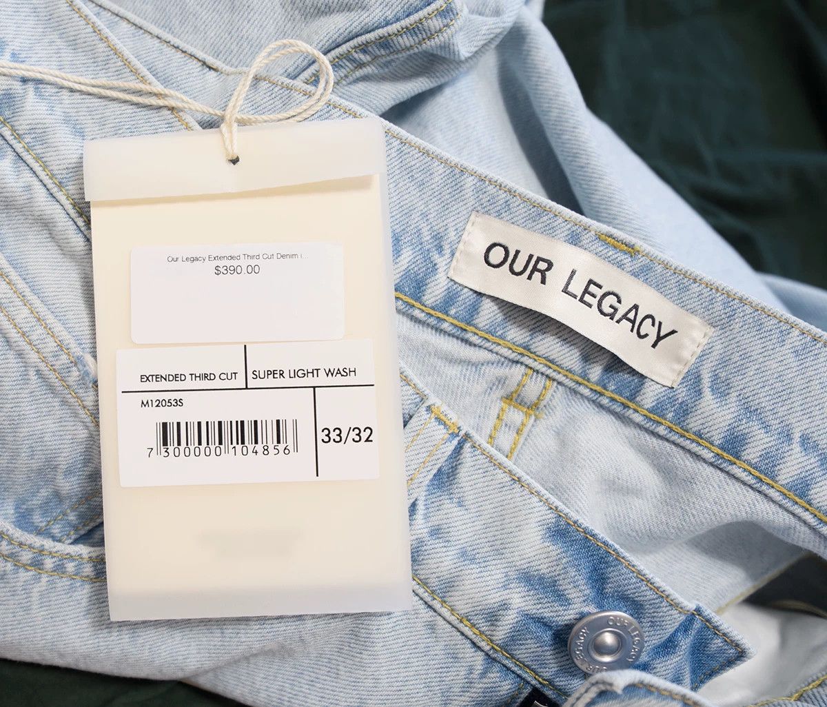 Our Legacy Our Legacy Extended Third Cut Denim Pants Size US 33 - 5 Thumbnail