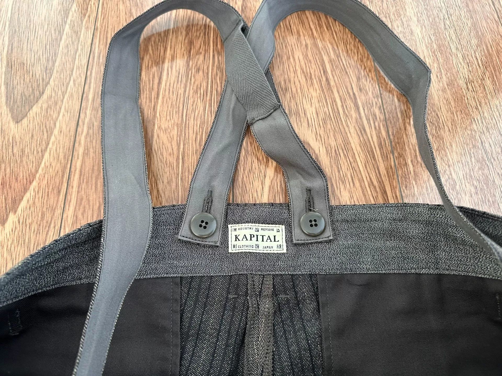 Kapital Vintage Striped Overalls by KAPITAL Size US 26 / EU 42 - 3 Thumbnail