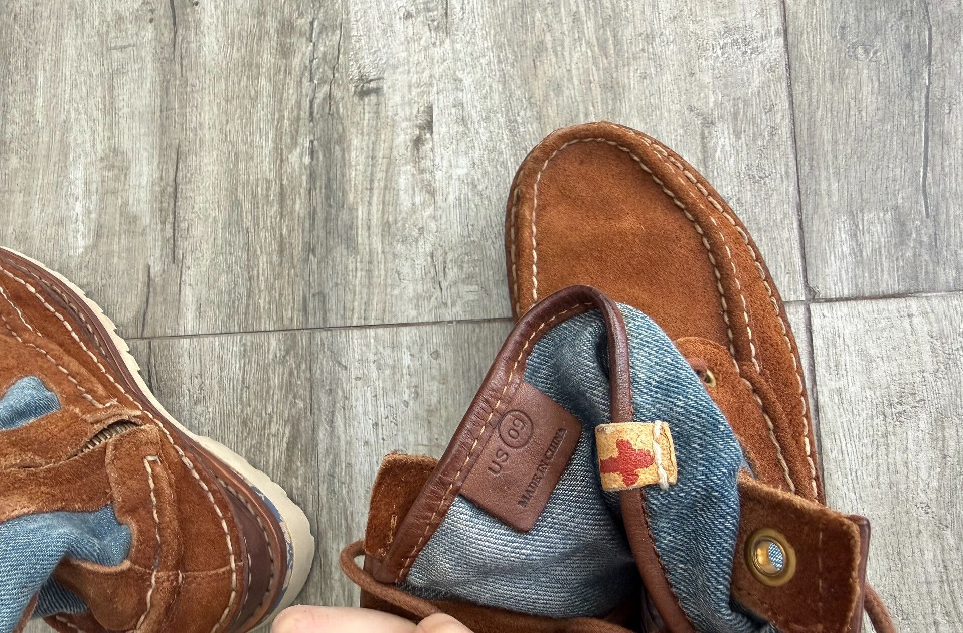 Visvim VISVIM Grizzly Boots-Folk High Top Shoes Size US 9 / EU 42 - 9 Thumbnail