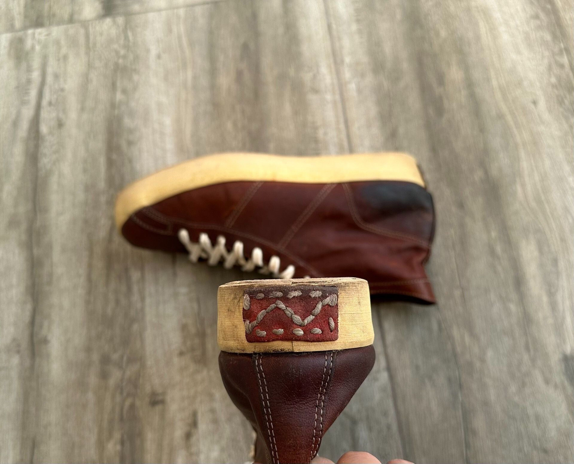 Visvim Visvim Foley Hi-Folk Leather High-Top Sneakers Size US 10 / EU 43 - 6 Thumbnail