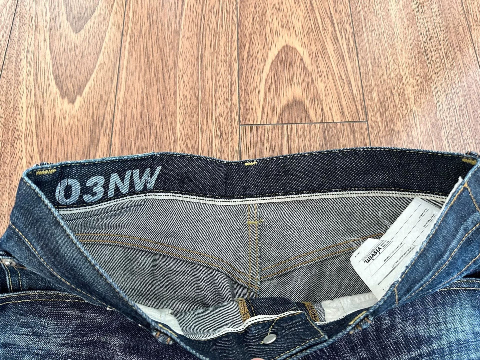 Visvim VISVIM Non-Washed Denim Pants W32L30 Size US 32 / EU 48 - 3 Thumbnail