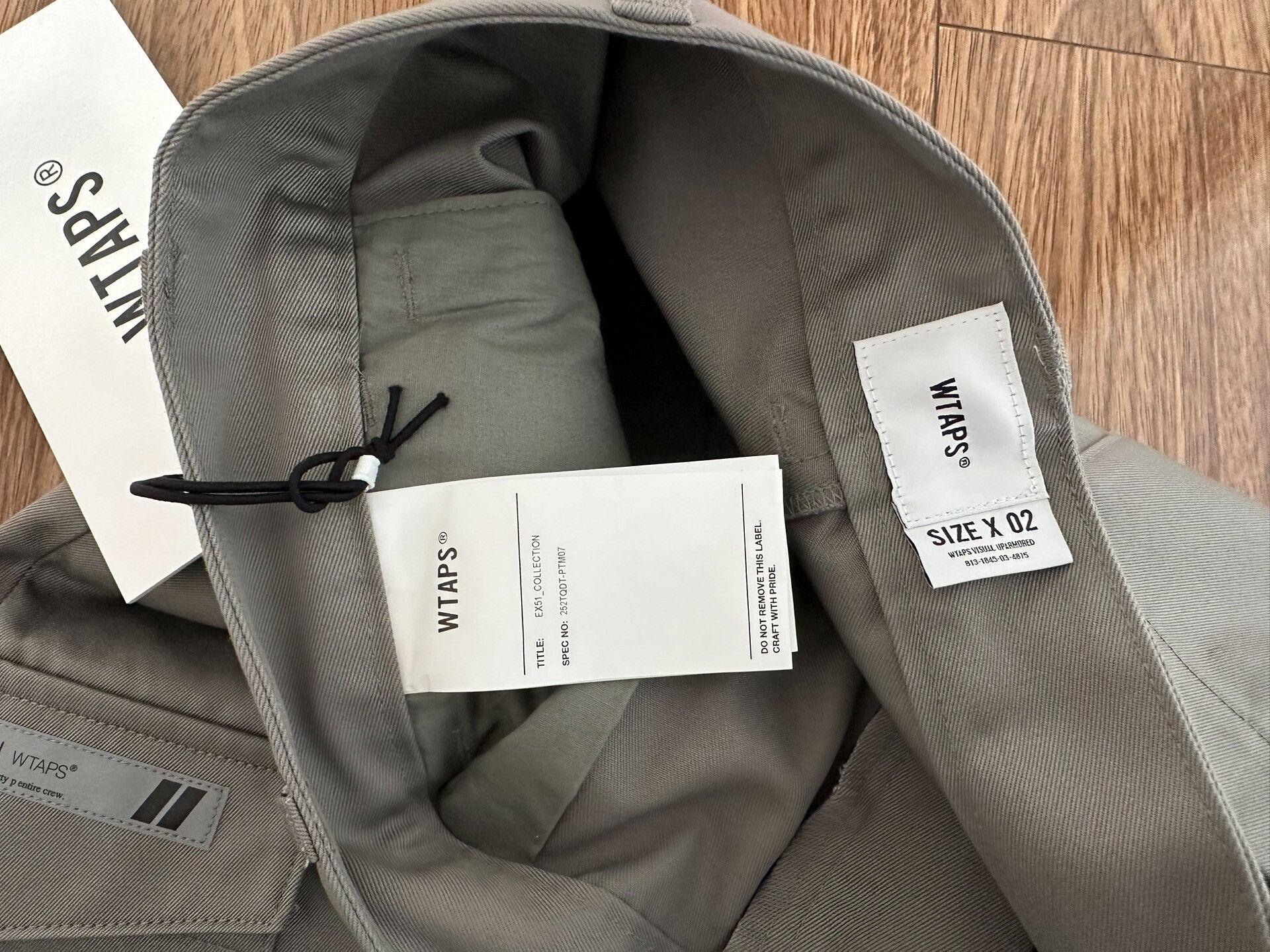 Wtaps WTAPS Grey Twill Cargo Pants Size M Size US 28 / EU 44 - 3 Thumbnail