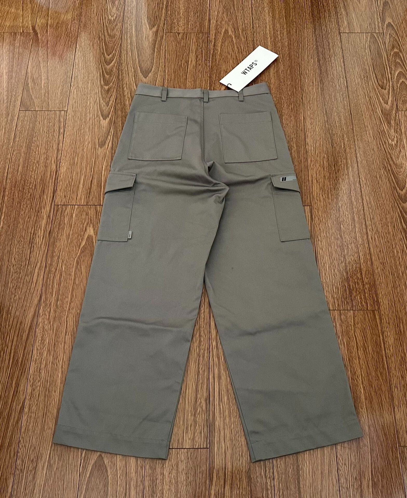 Wtaps WTAPS Grey Twill Cargo Pants Size M Size US 28 / EU 44 - 2 Thumbnail