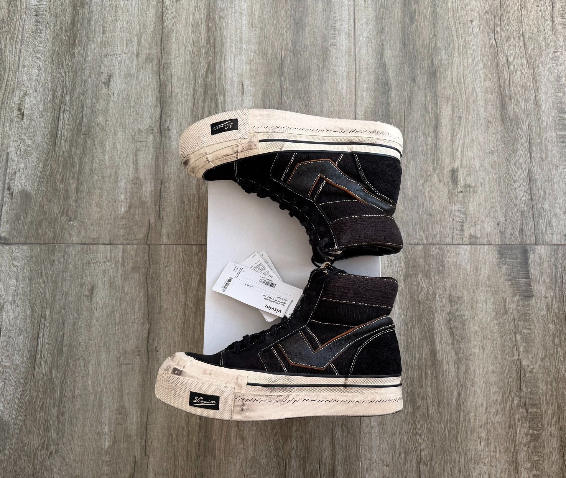 Visvim Visvim Zephyr Hi G.Pattern Sneakers Size US 9.5 / EU 42-43 - 2 Thumbnail
