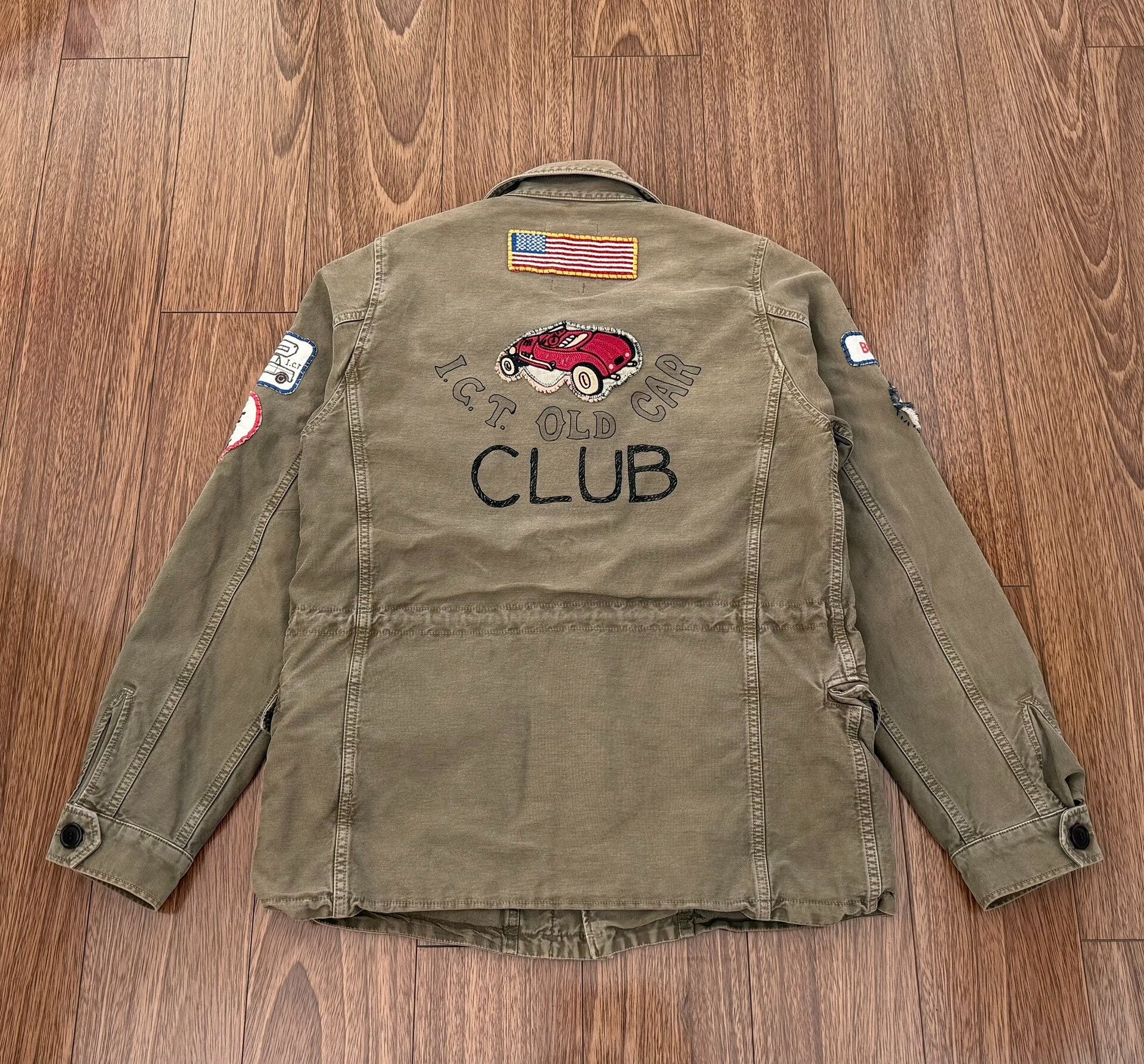 Visvim VISVIM ACHSE JKT PATCHES Damaged Chino Jacket Size US M / EU 48-50 / 2 - 2 Thumbnail