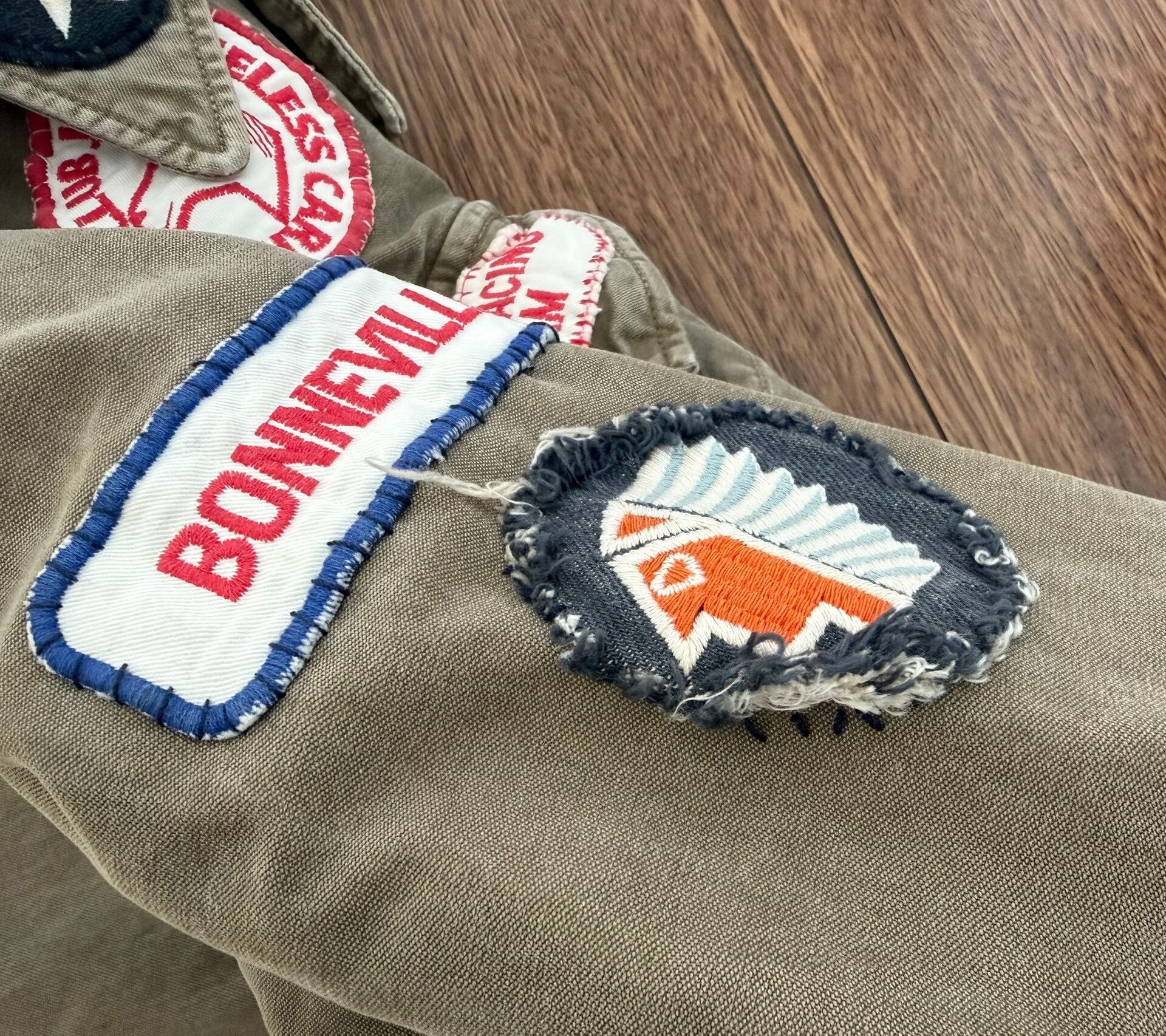 Visvim VISVIM ACHSE JKT PATCHES Damaged Chino Jacket Size US M / EU 48-50 / 2 - 5 Thumbnail