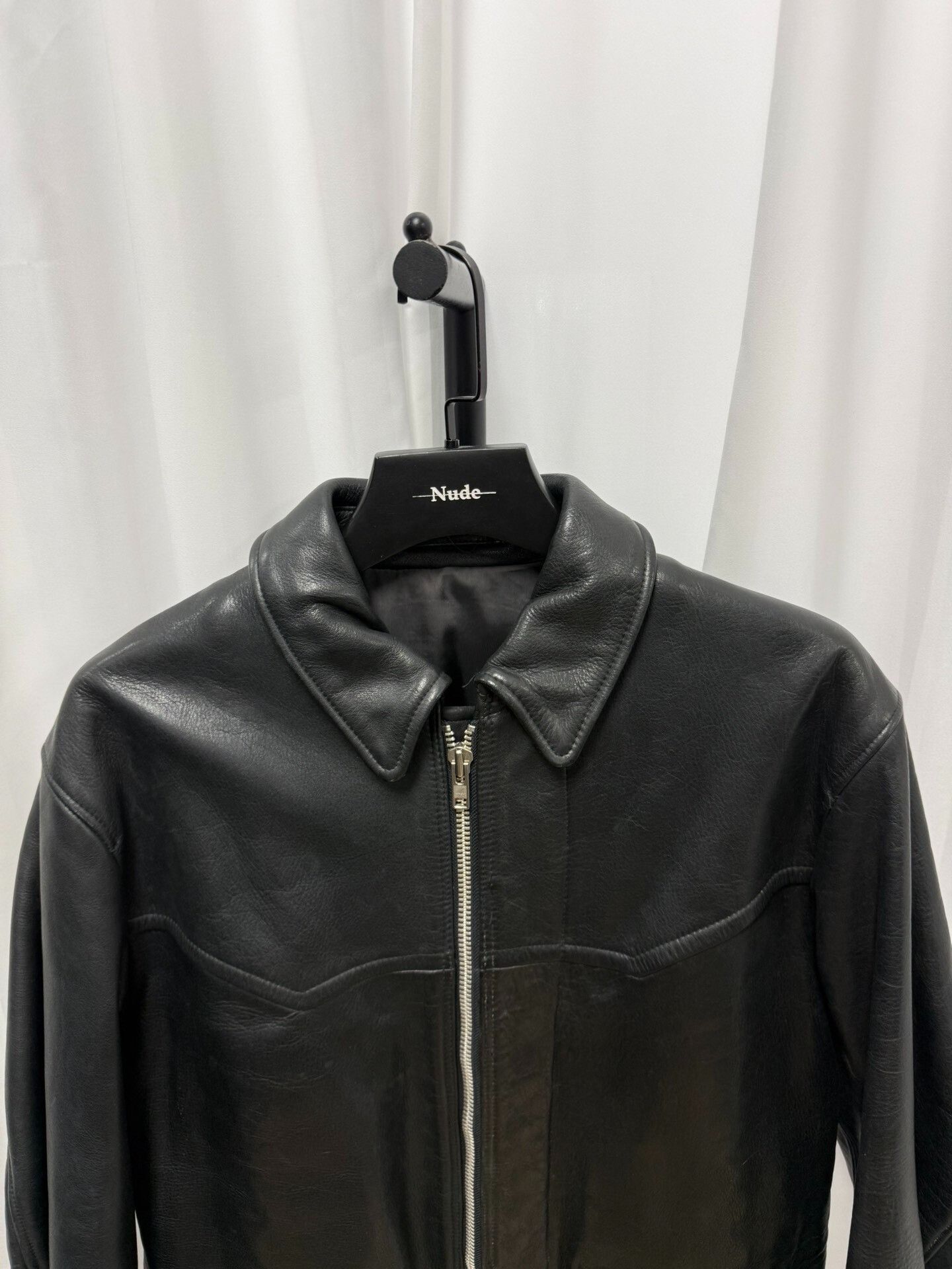 Yohji Yamamoto Yohji Yamamoto Leather Coat for Men Size US L / EU 52-54 / 3 - 3 Thumbnail