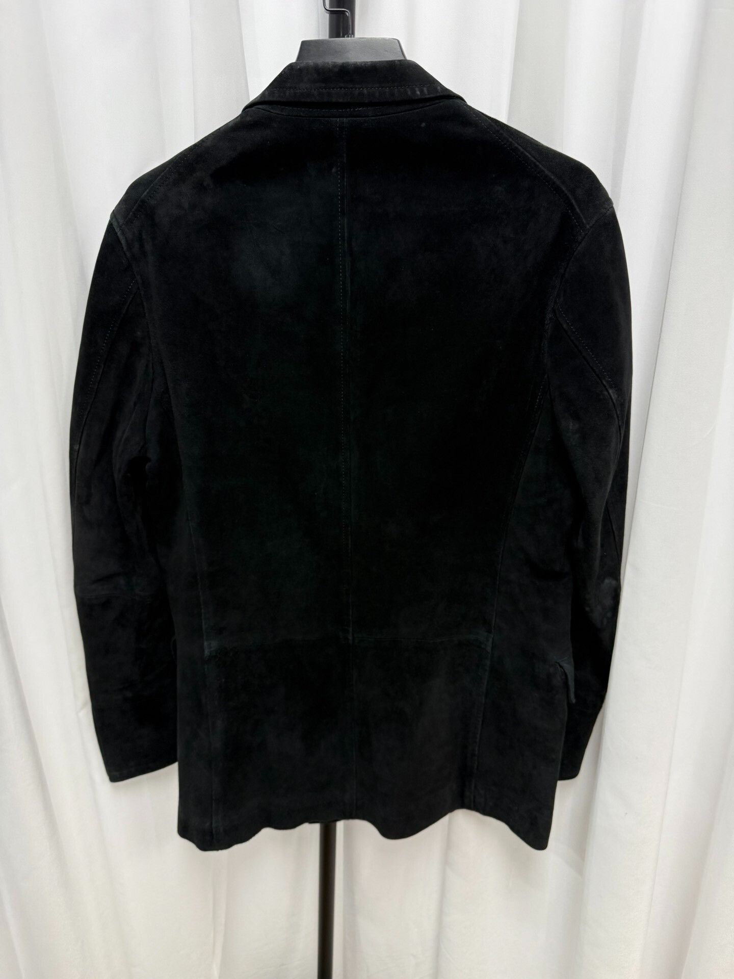 Yohji Yamamoto Yohji Yamamoto Suede Blazer for Men Size US L / EU 52-54 / 3 - 6 Thumbnail