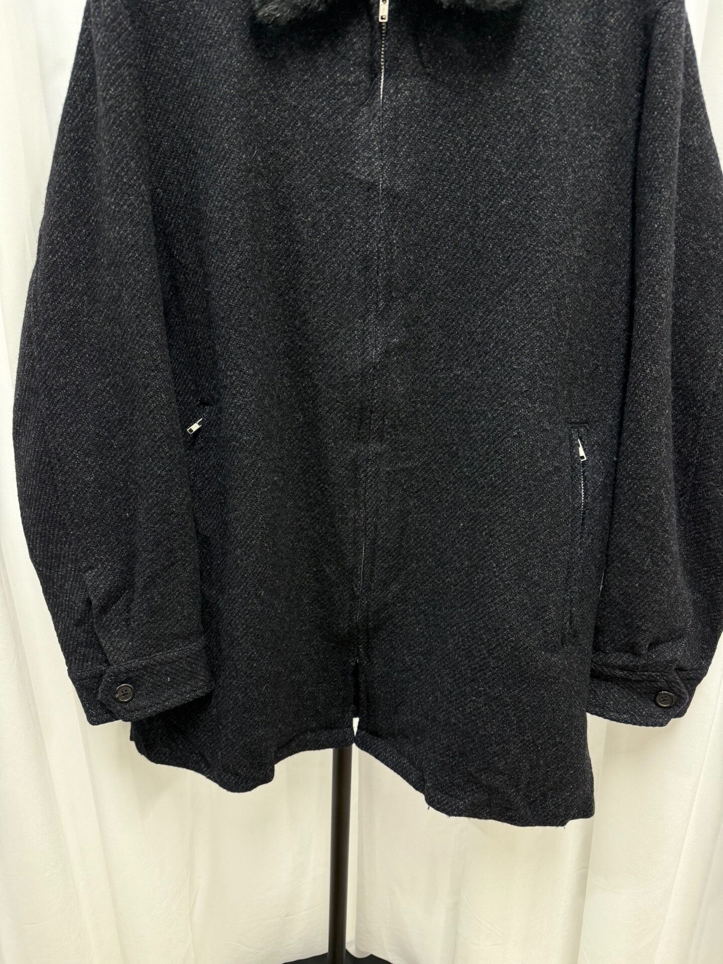 Yohji Yamamoto Yohji Yamamoto Men's Wool Jacket Size US M / EU 48-50 / 2 - 4 Thumbnail