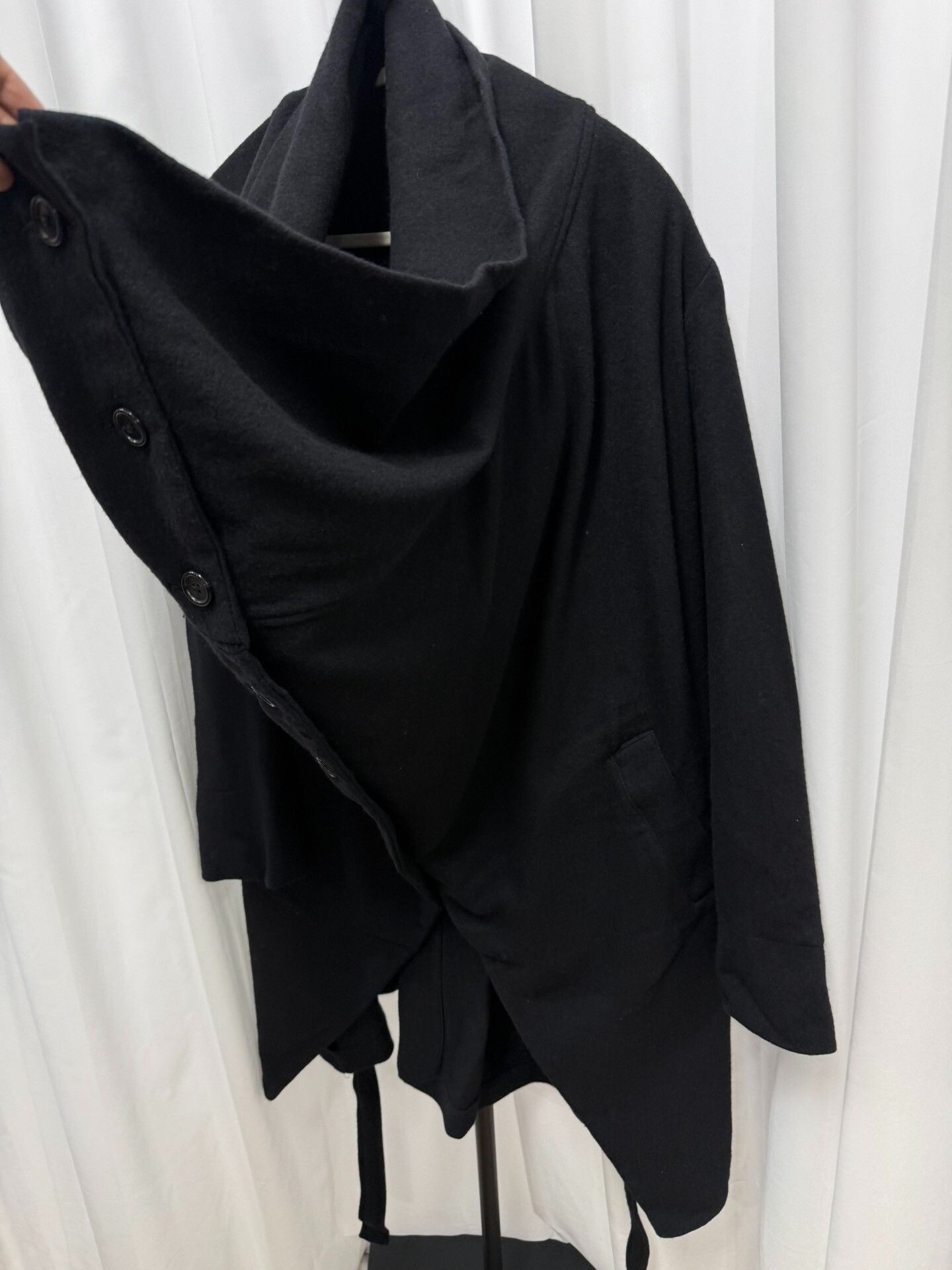 Ann Demeulemeester Ann Demeulemeester Wool Blend Coat Size XXS / US 00 / IT 34 - 4 Thumbnail