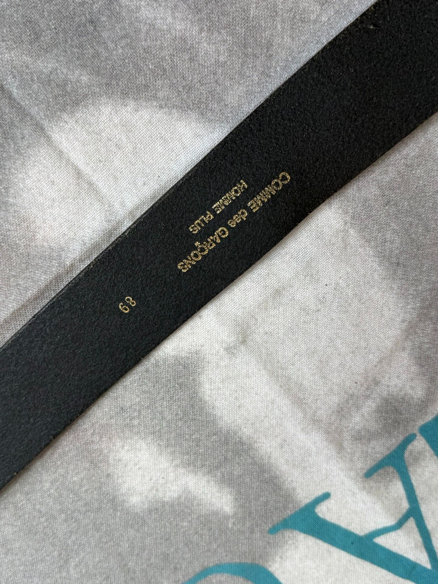 Comme des Garcons Comme des Garçons Homme Plus Belt Size ONE SIZE - 4 Thumbnail
