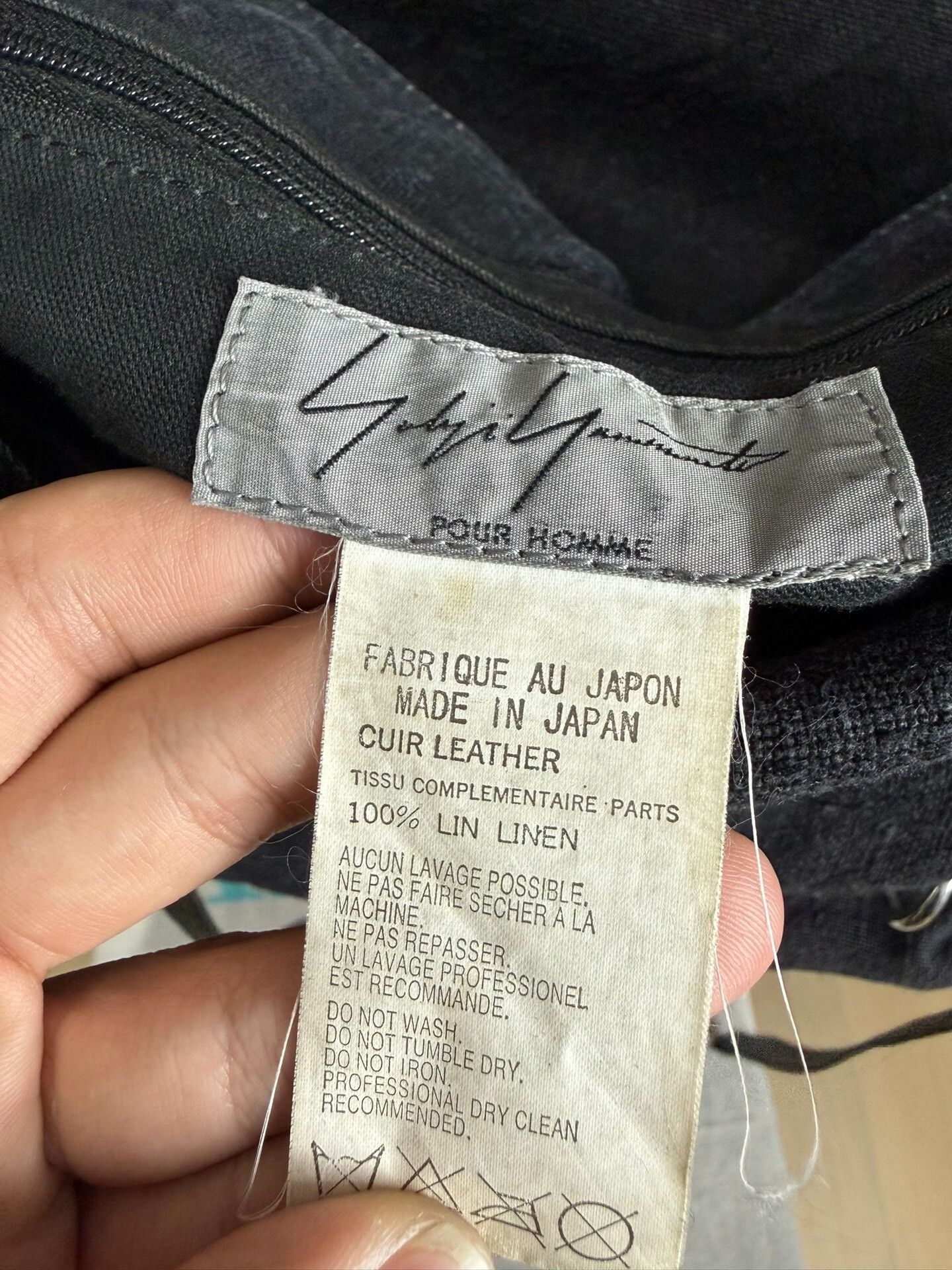 Yohji Yamamoto Yohji Yamamoto Messenger Bag Size ONE SIZE - 4 Thumbnail