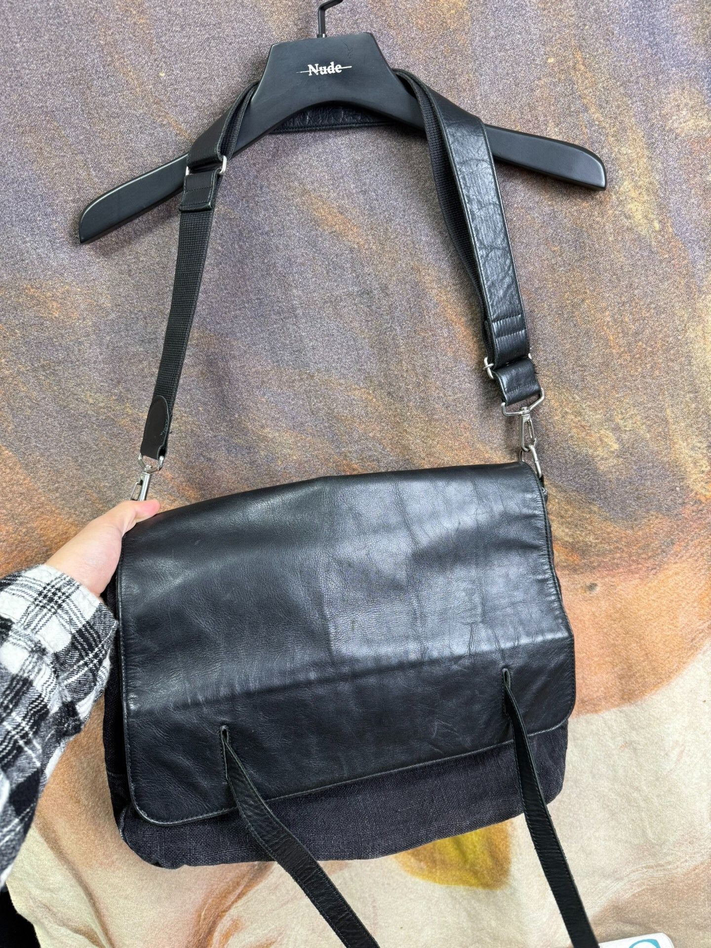Yohji Yamamoto Yohji Yamamoto Messenger Bag Size ONE SIZE - 2 Thumbnail