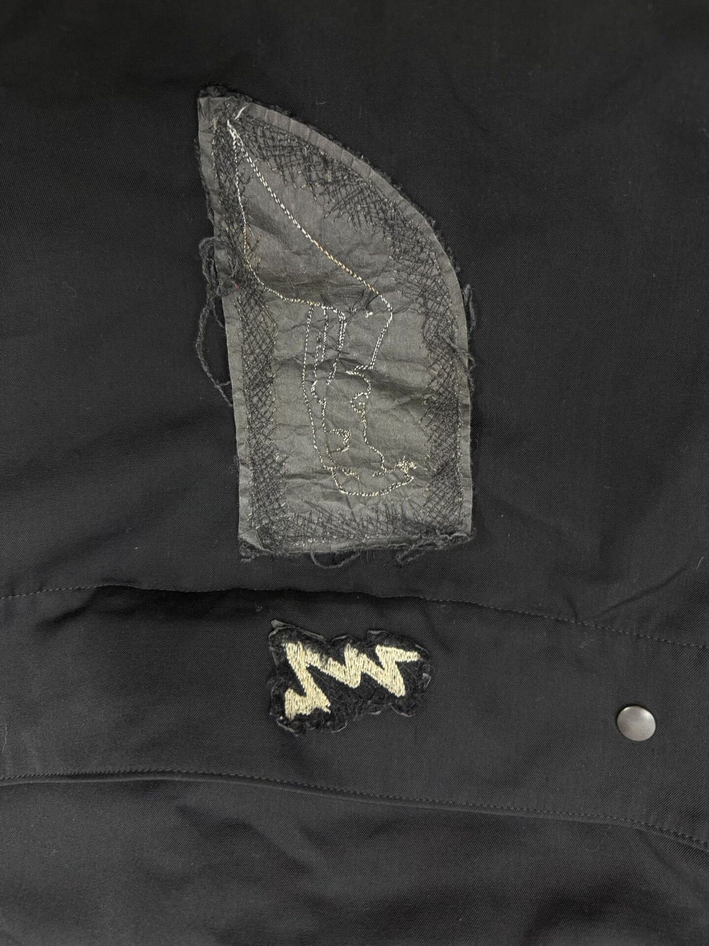 Yohji Yamamoto Yohji Yamamoto Black Wool Messenger Bag Size ONE SIZE - 5 Thumbnail