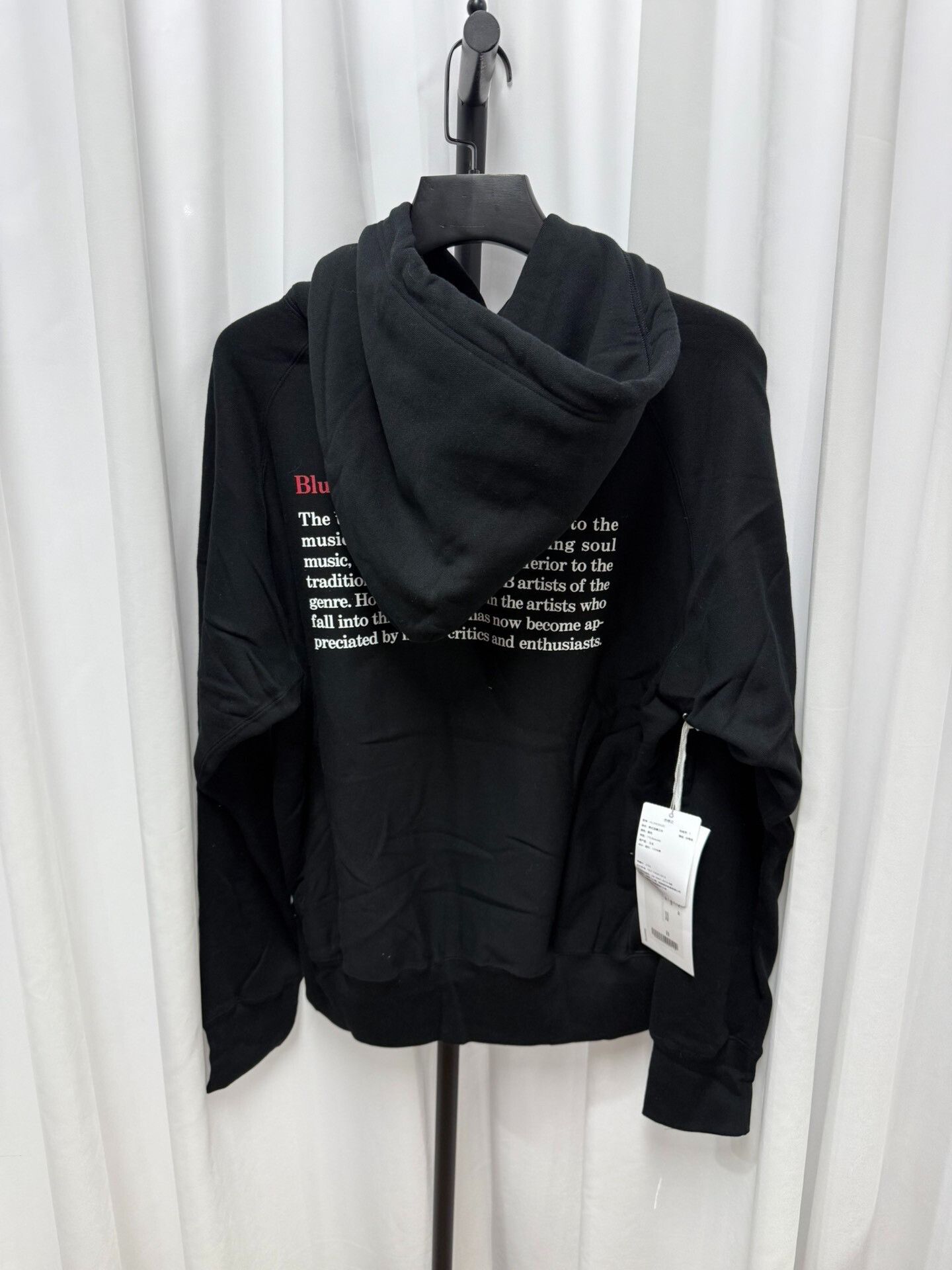 Comme des Garcons Black Soloist Hoodie with Embroidery Size US M / EU 48-50 / 2 - 5 Thumbnail