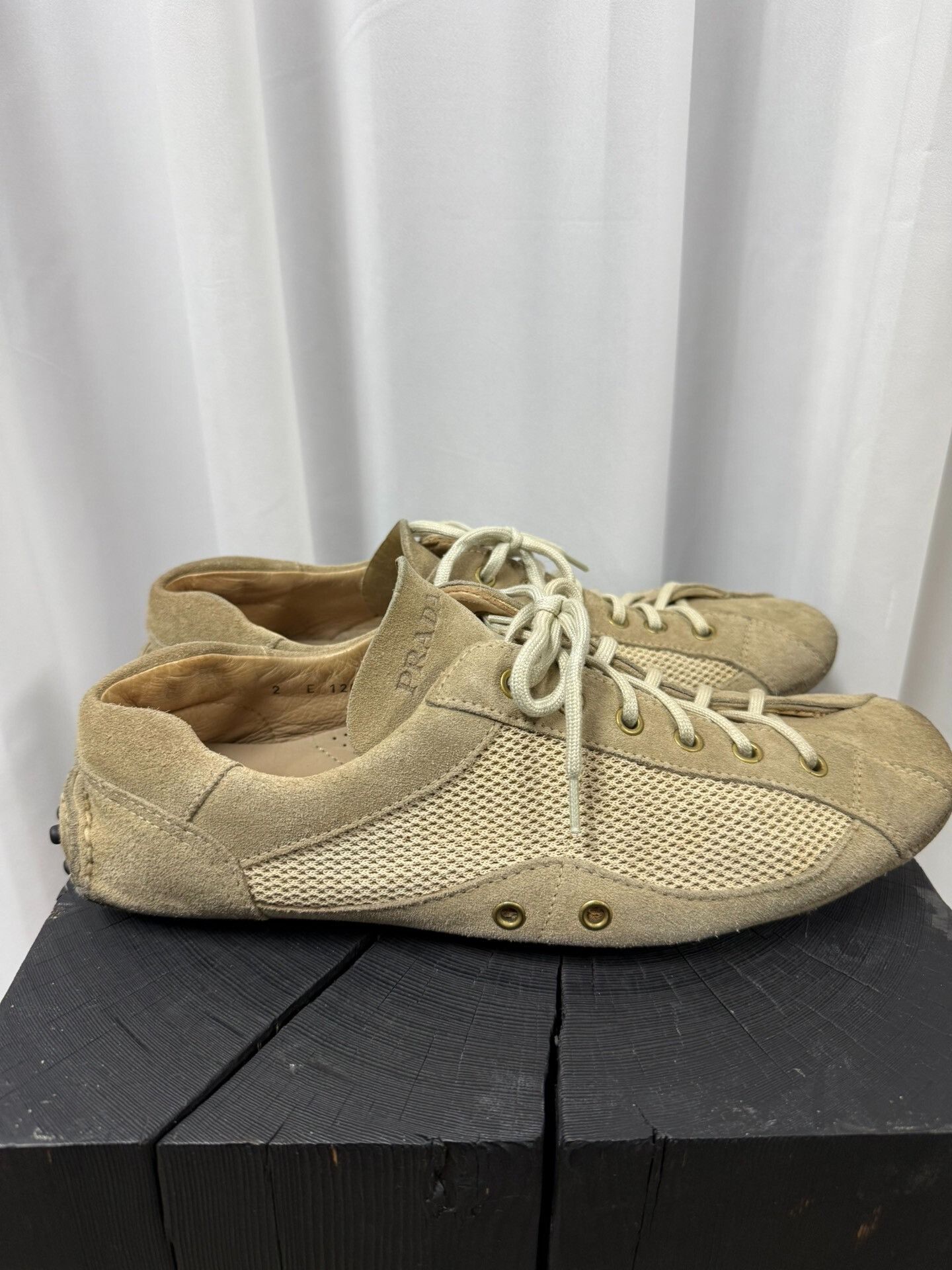 Prada PRADA Suede Racing Shoes Size 43 Size US 10 / EU 43 - 3 Thumbnail