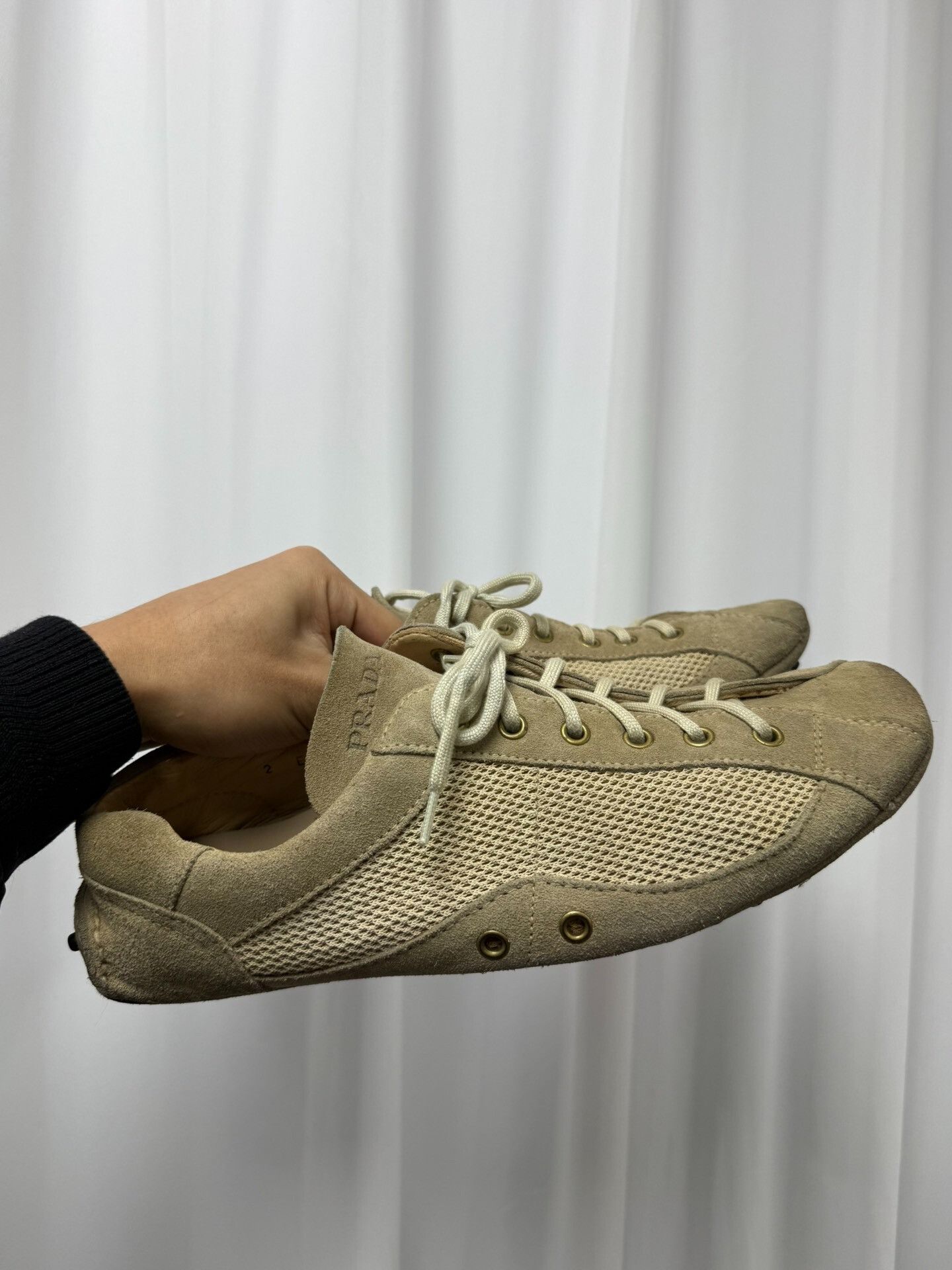 Prada PRADA Suede Racing Shoes Size 43 Size US 10 / EU 43 - 6 Thumbnail