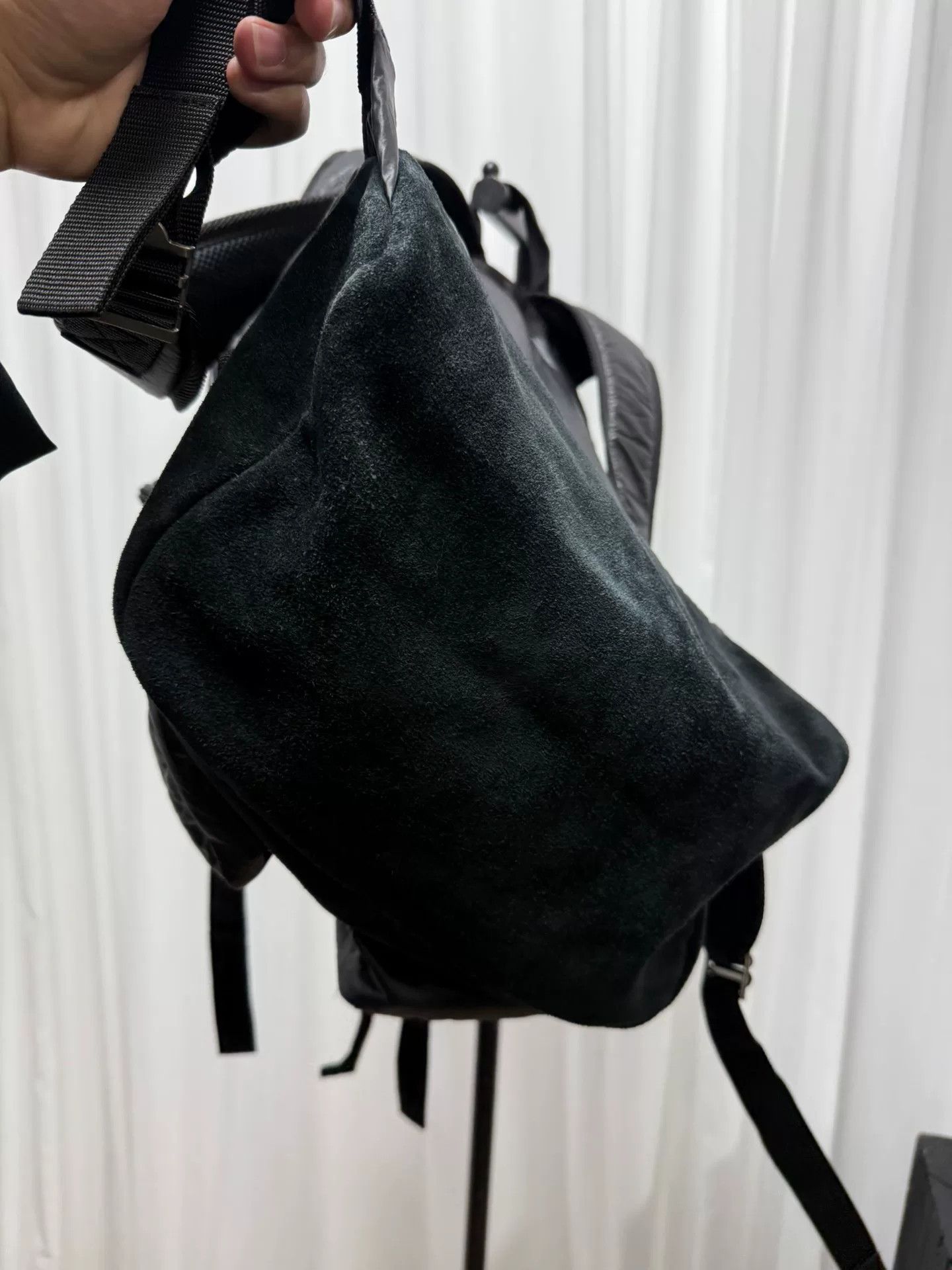 Yohji Yamamoto Yohji Yamamoto Nylon Backpack Size ONE SIZE - 5 Thumbnail