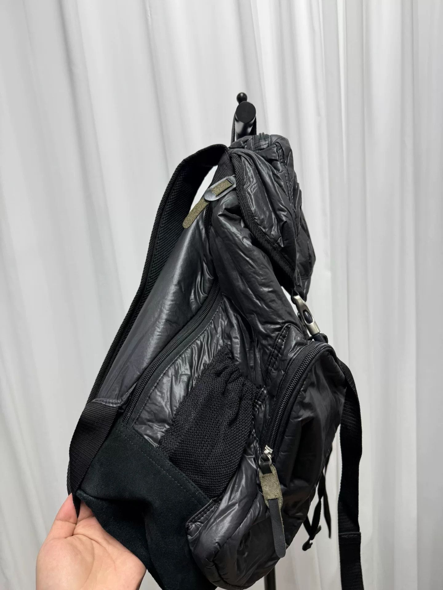 Yohji Yamamoto Yohji Yamamoto Nylon Backpack Size ONE SIZE - 3 Thumbnail