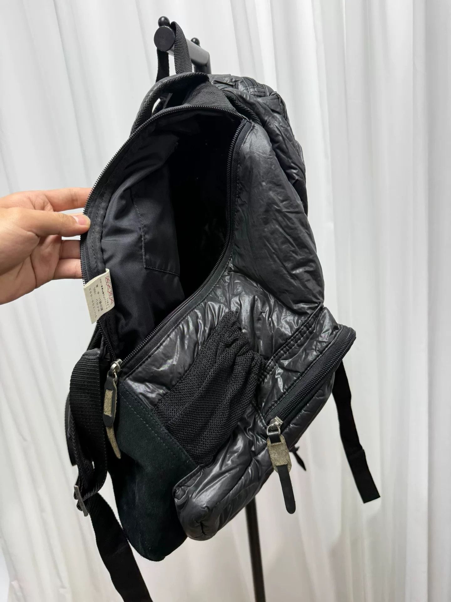 Yohji Yamamoto Yohji Yamamoto Nylon Backpack Size ONE SIZE - 7 Thumbnail