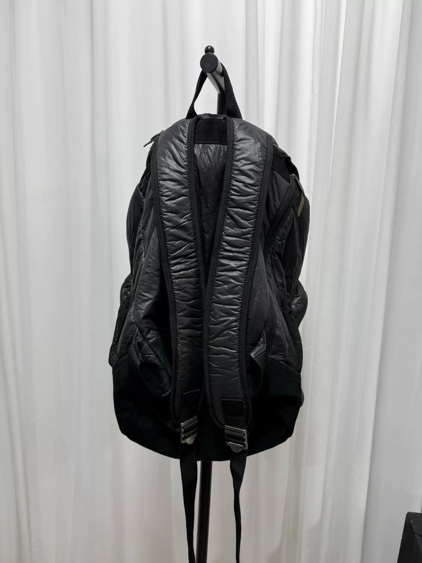Yohji Yamamoto Yohji Yamamoto Nylon Backpack Size ONE SIZE - 4 Thumbnail